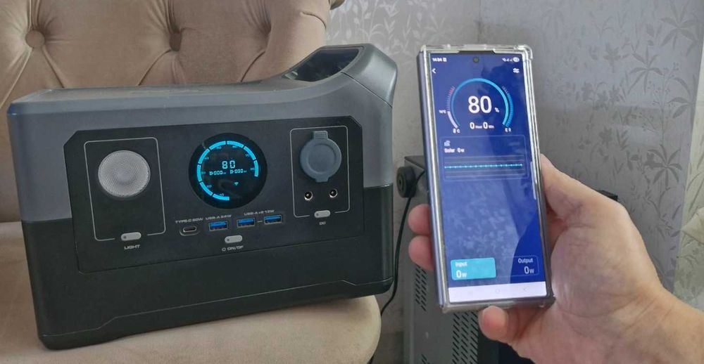 Зарядна станція S7, 700W, 384 Wh, LiFeO4 ДБЖ. Wi-Fi. Нова в упаковці