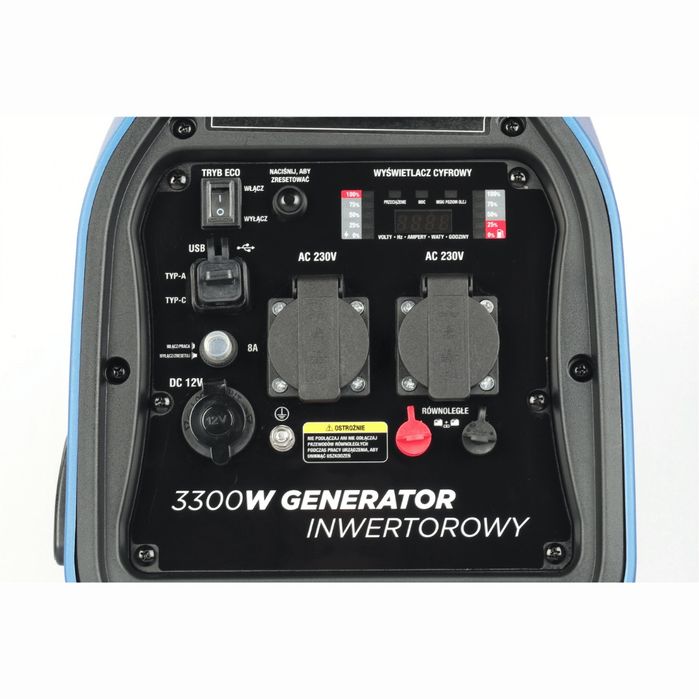 Agregat prądotworczy Generator inwertorowy walizkowy GENBLU GN3300i