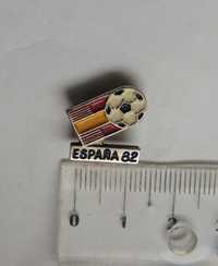 Mundial 82 Mistrzostwa Świata w piłce nożnej logo pin