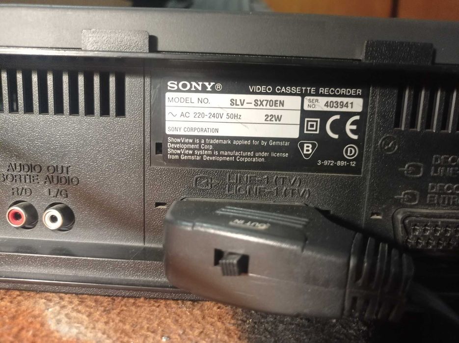 Magnetowid Sony SLV-SX70 Hi-Fi stereo
