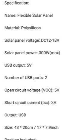 Сонячна панель 20Вт, USB 12 В с контроллером 10 ампер.