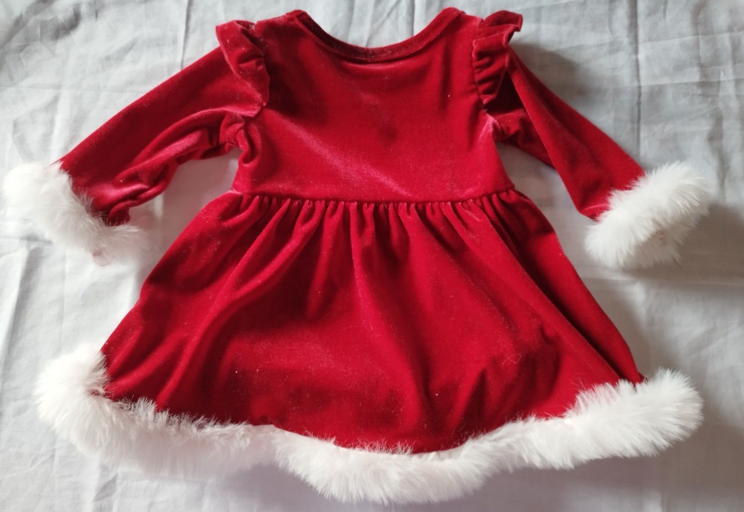 Vestido de natal bebê menina 0 a 3 meses