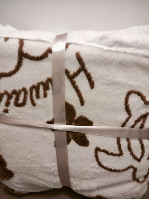 Manta cobertor com pêlo de borrego para cama de casal,NOVA