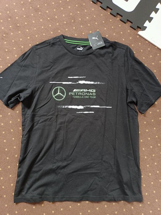 Koszulka T-shirt L Puma Petronas Mercedes AMG Formuła One Team