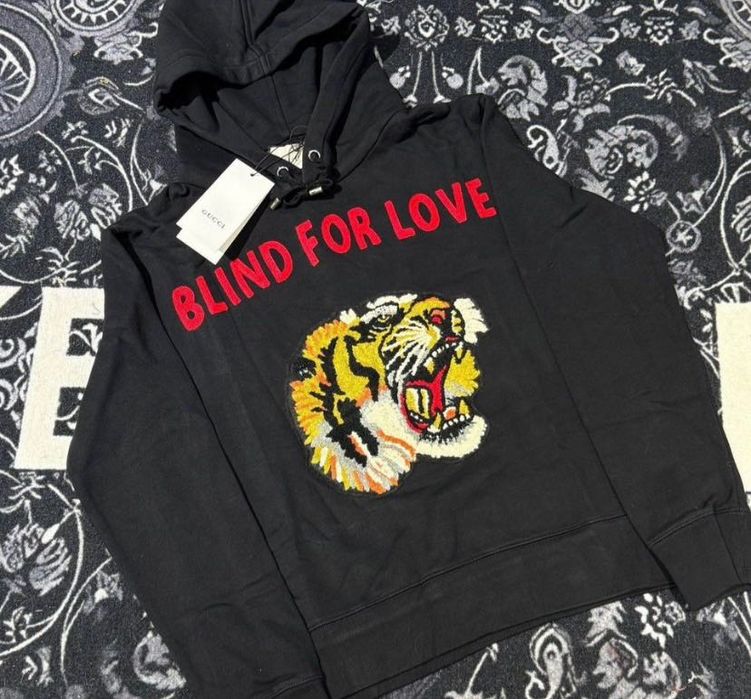 Худі, кофта Gucci GG Tiger Blind for Love всі моделі