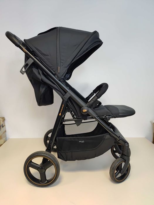 Wózek spacerowy spacerówka do 22 kg TRIG 3 Kinderkraft Czarny (B239)