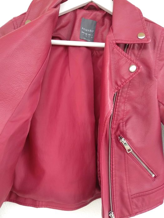 Casaco Biker efeito pele Primark - 32