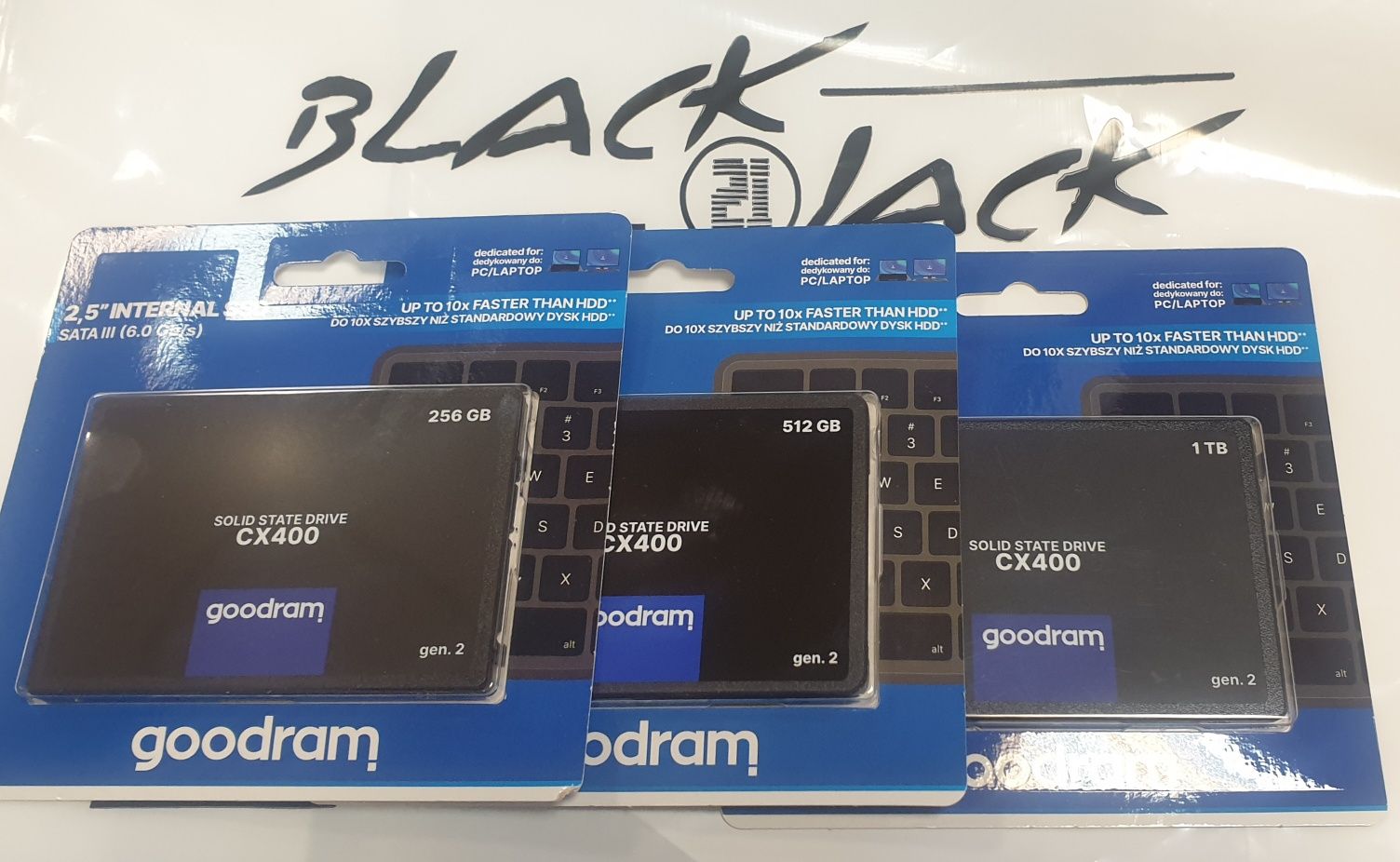 Nowy dysk SSD Goodram 512gb Łódź sklep Black Jack