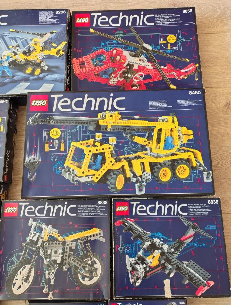 Lego Technic 10 kompletnych zestawów