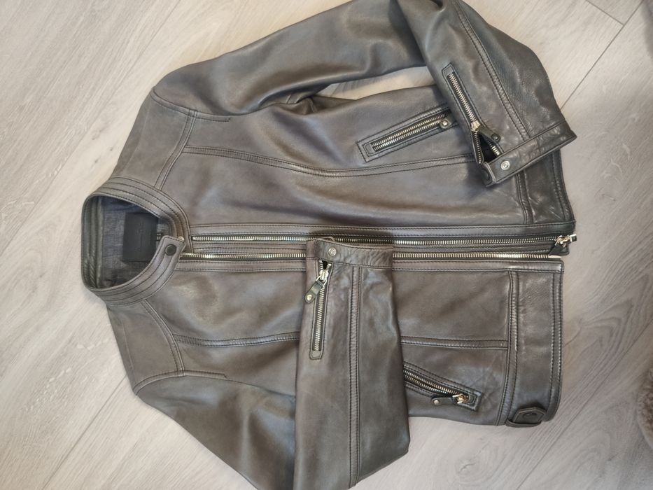 Шкіряна куртка Massimo Dutti