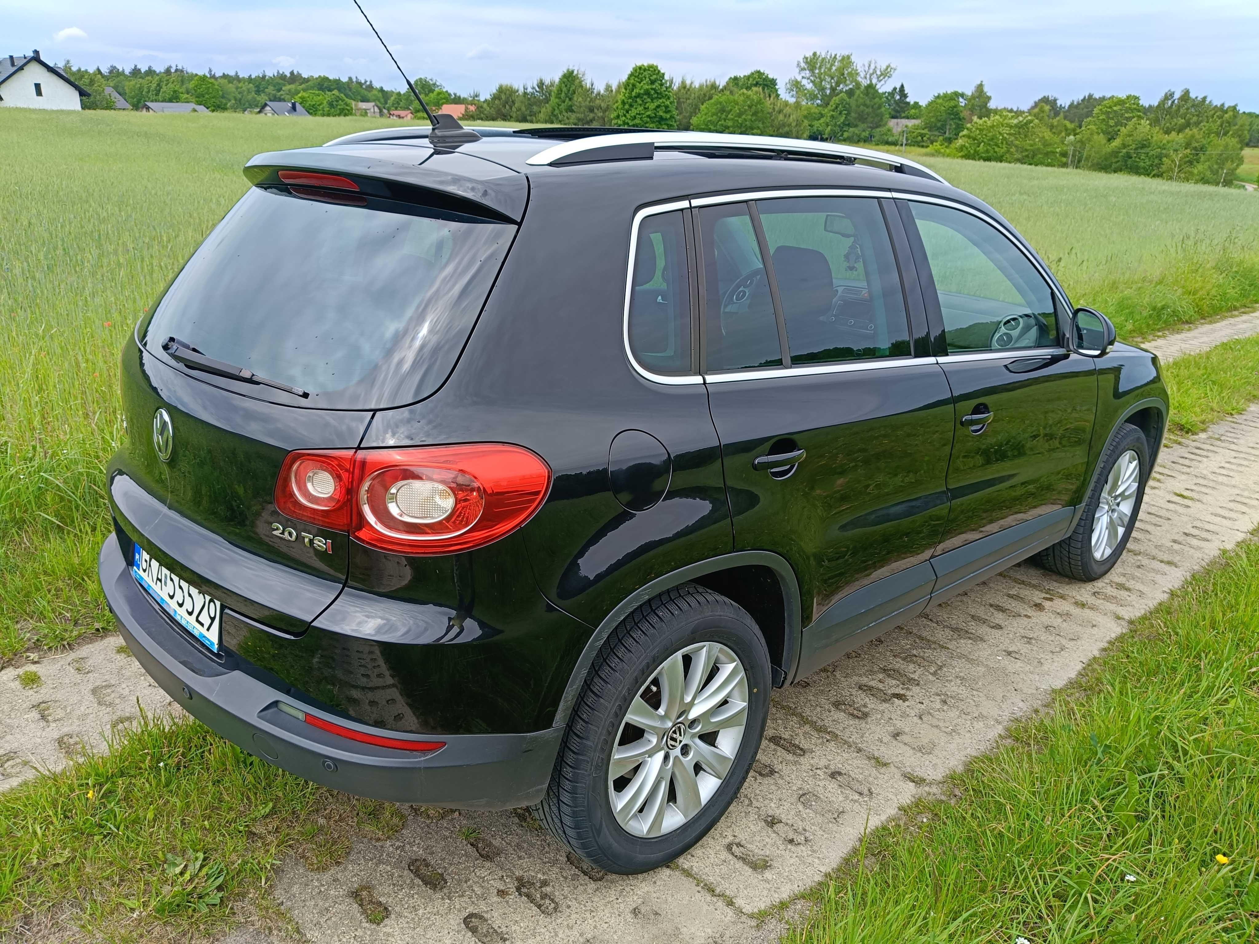 VW Tiguan 4x4  2009 rok 2.0 TSI zarejestrowany