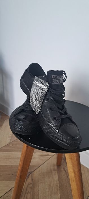 Buty conversy, czarne trampki