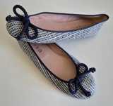 1100 zł w salonie MASCARO roz. 38.5 skóra naturalna pretty ballerinas