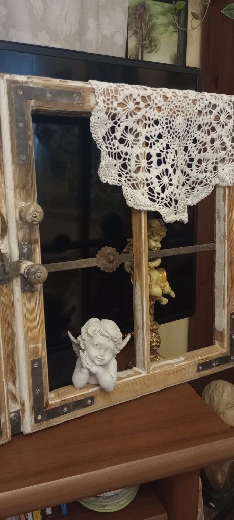 Stare piękne okno do dekoracji