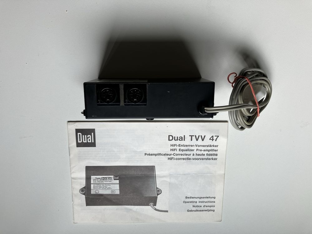 Przedwzmacniacz gramofonowy DUAL TVV 47 jak arcam naim nad sansui