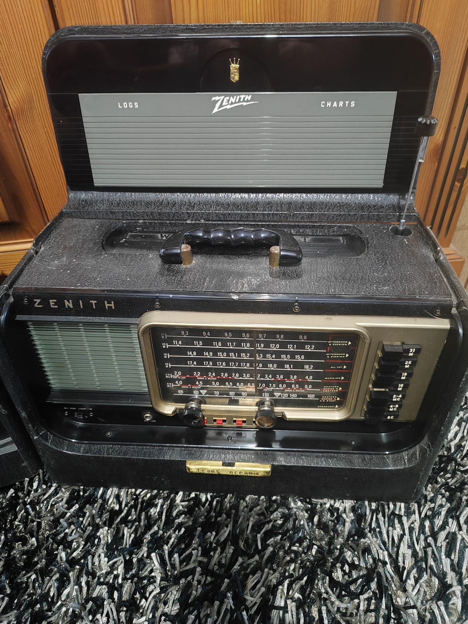 Radio Lampowe Zenith Trans Oceanic A600 unikat