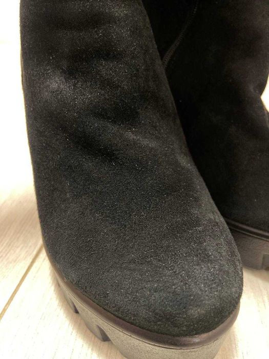 Замшеві сапоги, 38розмір