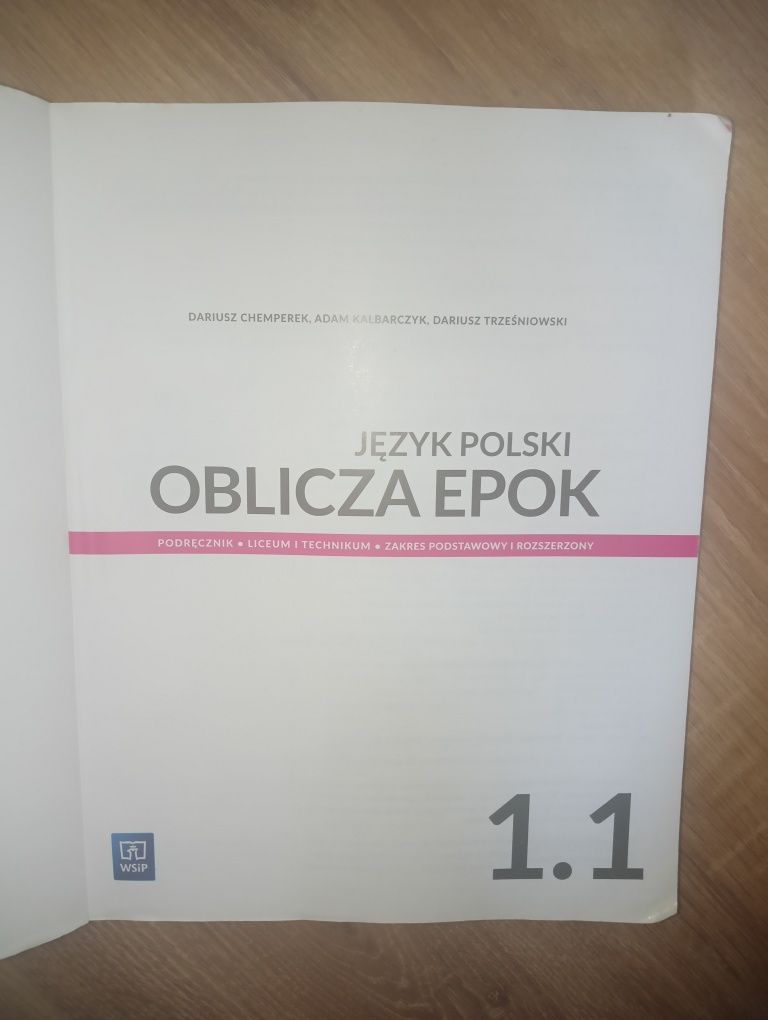 Książka do języka polskiego klasa 1