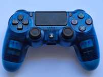 ORYGINALNY Kontroler Sony DualShock 4 BLUE CRYSTAL V2 Pad PS4 | GRATIS