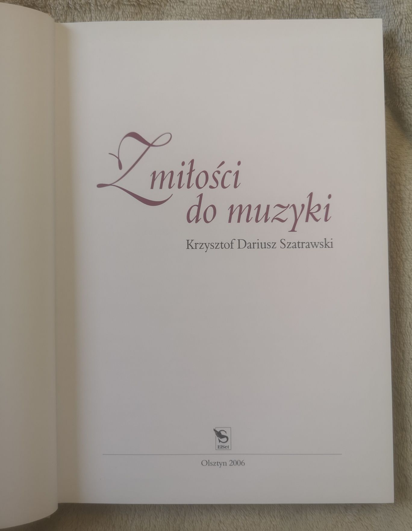 Z miłości do muzyki - Krzysztof D. Szatrawski