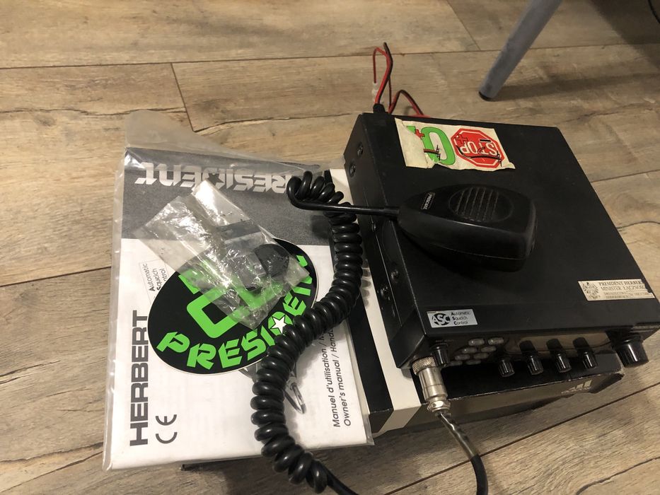 Radio cb president herbert II ASC  ..pomaranczowe podswietlenie