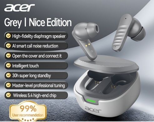 Навушники Acer OHR503 black, gray