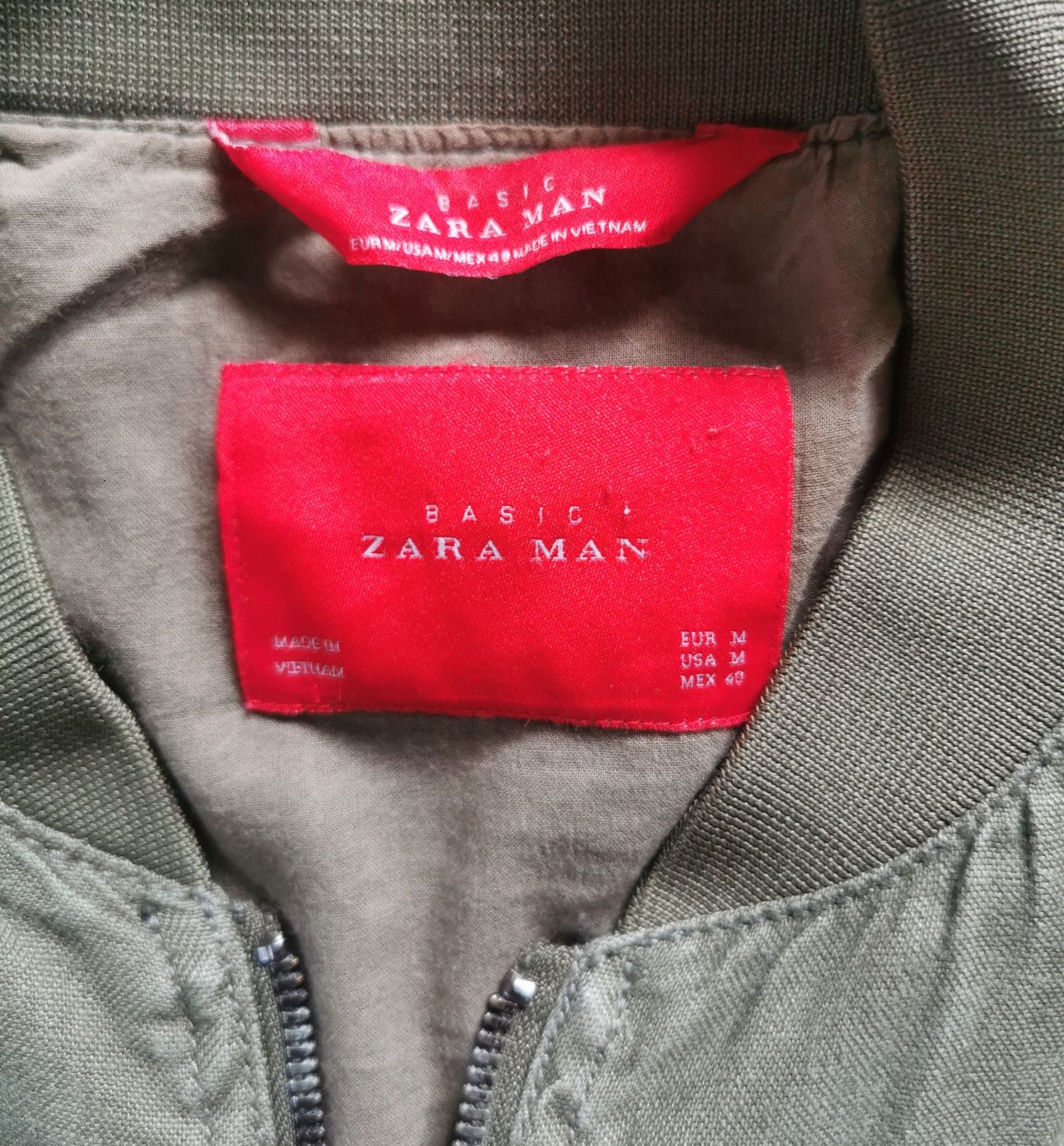 ZARA  kurtka bomberka  kol. khaki  R M