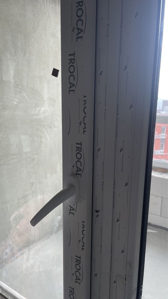 Вікно з дверима металопластикові на балкон лоджію