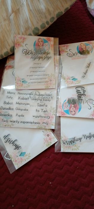 Zestaw stempli sylikonowych