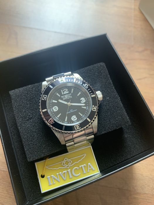 Чоловічий годинник Invicta Pro Diver - 46 мм, сталь (47160)