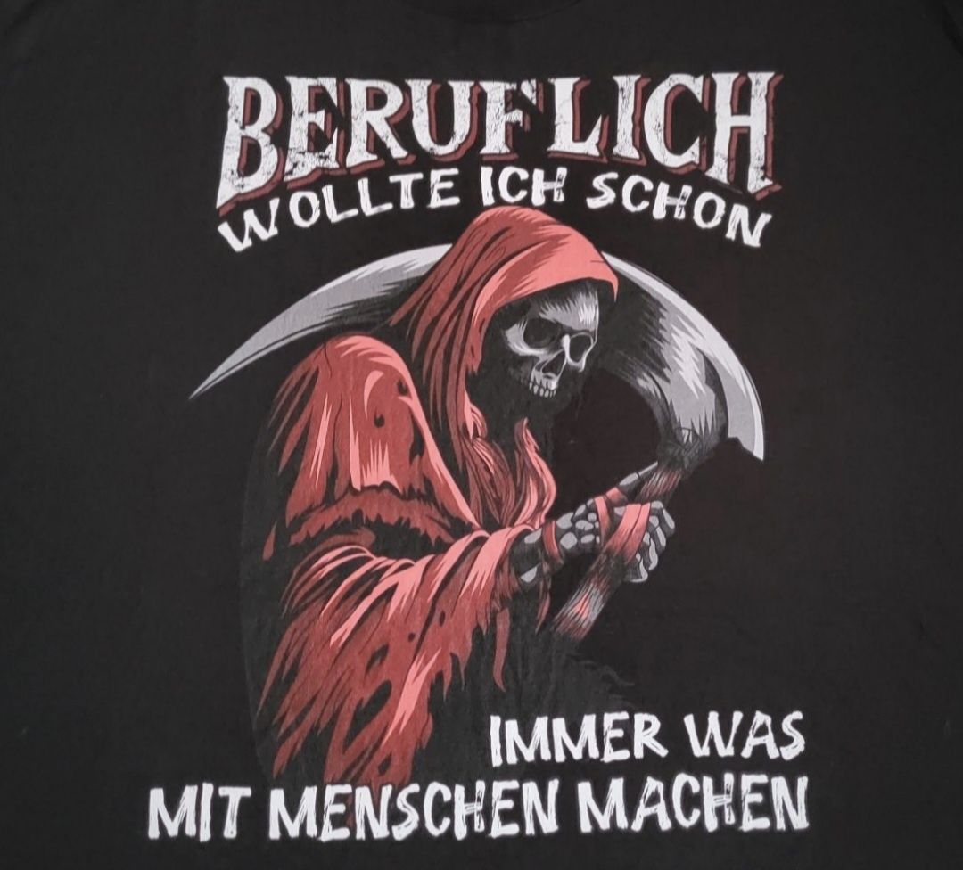Koszulka tshirt moto czaszka śmierć kosa 6XL różne rodzaje