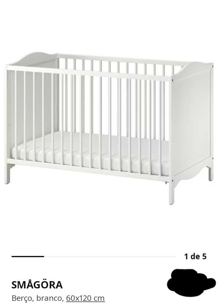 Vende-se berço de criança ikea