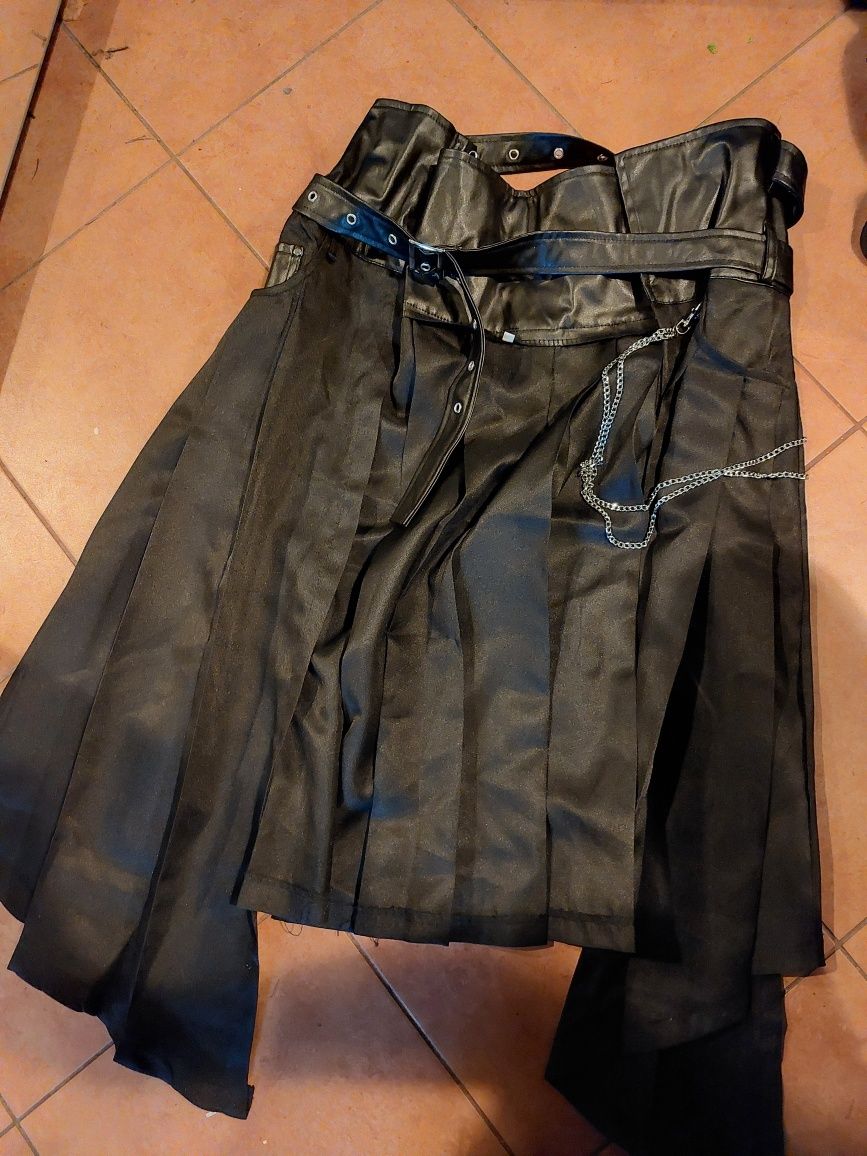 Męska spódnica, gotyk, cosplay