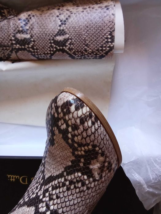Botas Massimo Dutti Pele Cobra 37