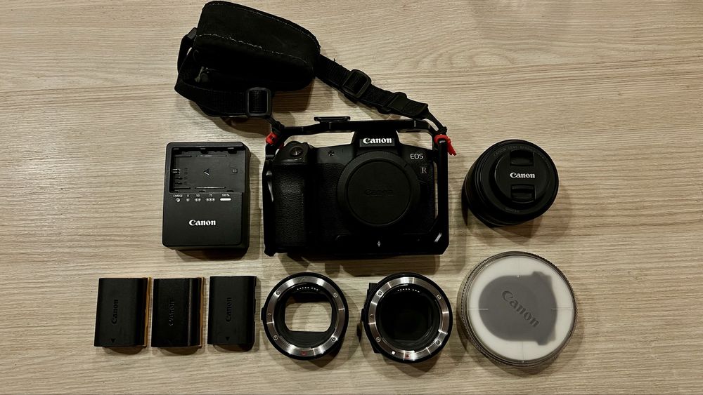 Фотоапарат Canon EOS R + Canon EF 50mm f/1.8 (Комплект)
