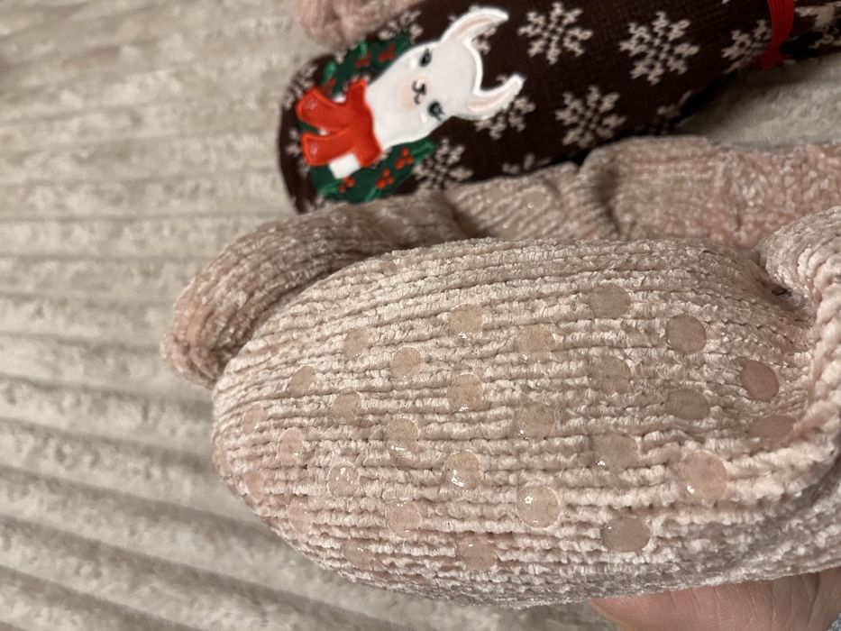 Носки  - утеплені новорічні