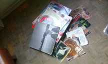 Discos de vinil antigos