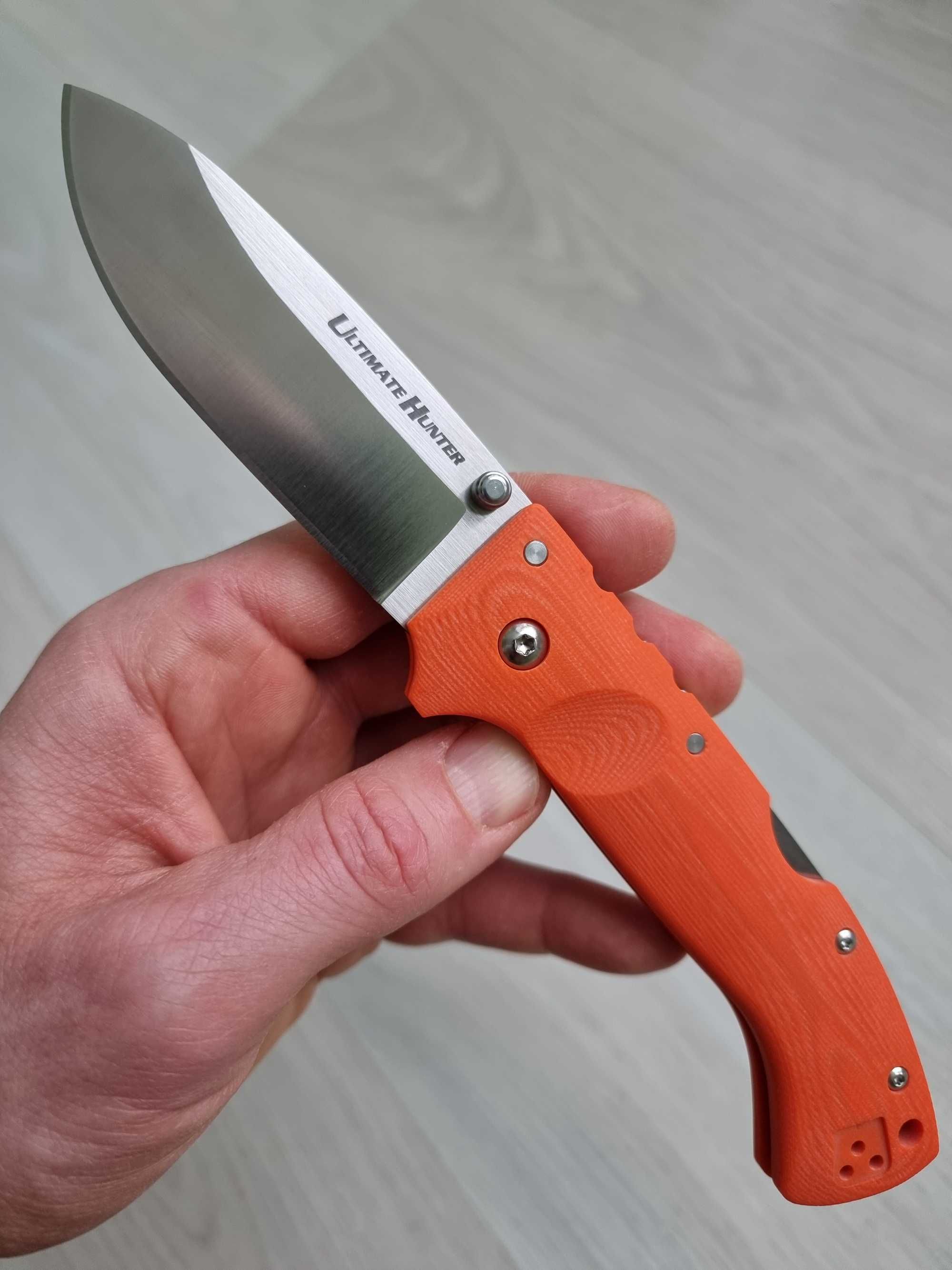 Cold Steel Ultimate Hunter S35VN Orange G10 Handle