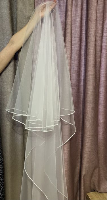 НОВА фата + гребінець У ПОДАРУНОК