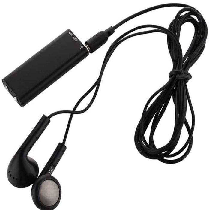 Mini dyktafon podsłuch 16GB aktywacja głosem szpiegowski ukryty