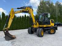 Kramer 812 KOPARKA KOŁOWA/ 12 TON / DWIE OSIE SKRĘTNE / MAŁE GABARYTY / BARDZO ZWROTNA / ZADBANA Z NIEMIEC / 70 75 80 90 100 110 / 308 310 / TEREX TW  Koparka kołowa Komatsu JCB CAT Yanmar