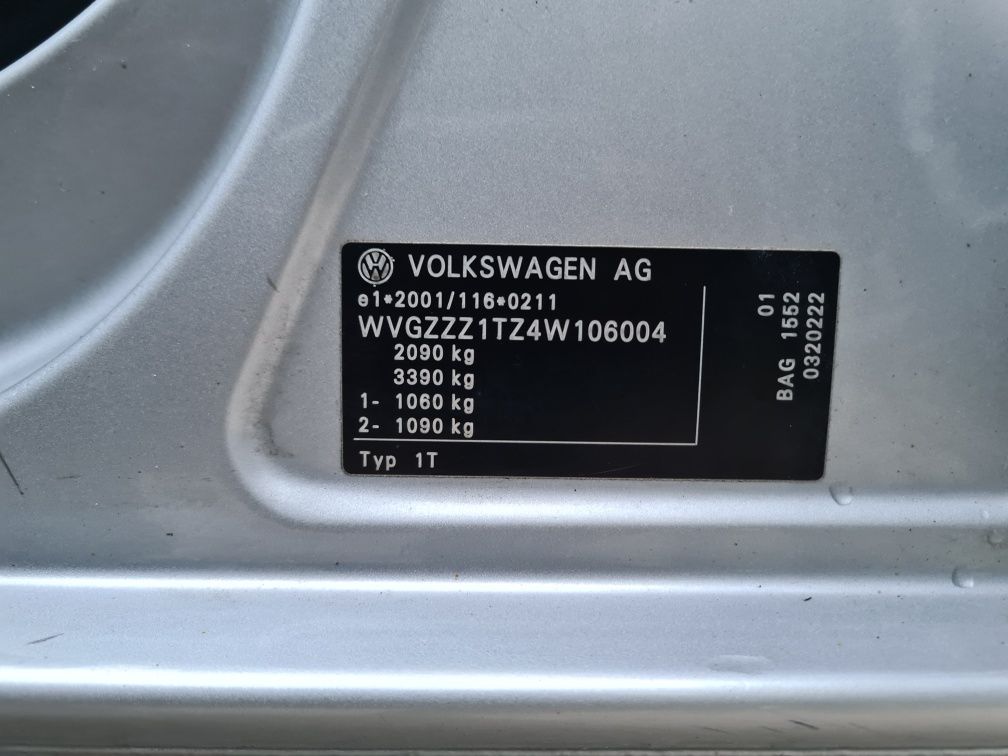 Volkswagen Touran 1,6 FSI 2004р.