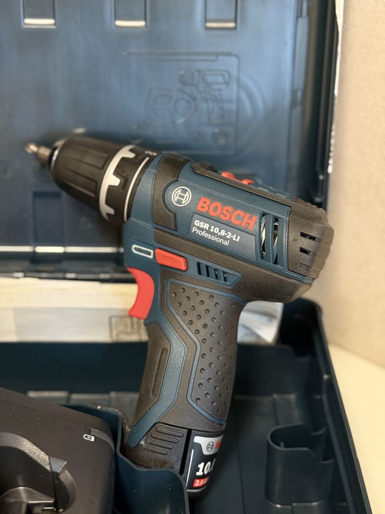 Шуруповерт Bosch GSR 10,8-2-LI Professional | Новый | Полный комплект