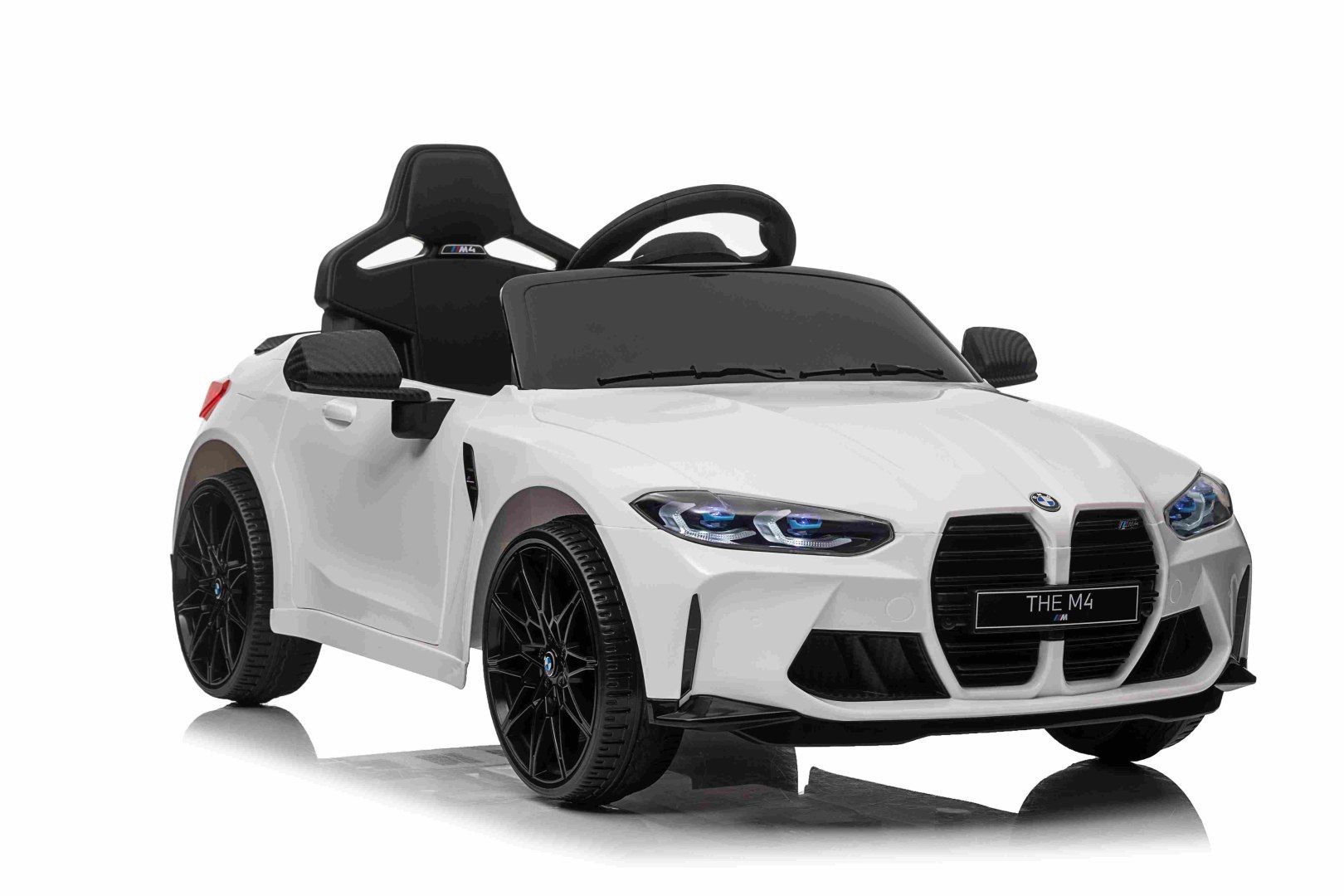 +Pokrowiec Bluetooth Auto na akumulator  BMW M4 Biały