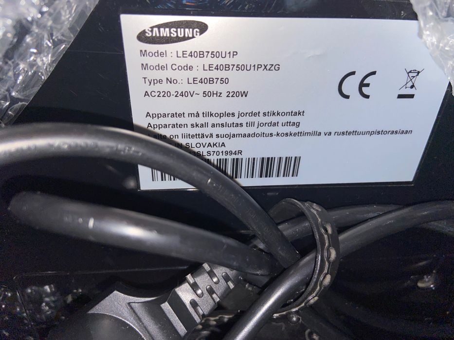 Tv Samsung LCD 40in