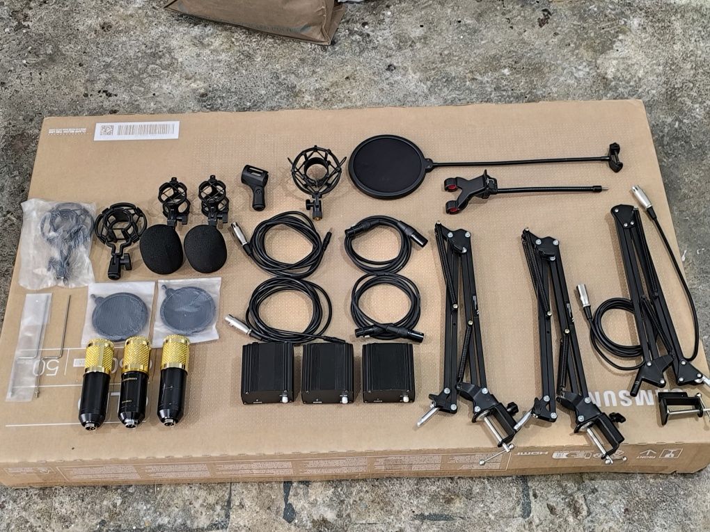 Kits microfones profissionais