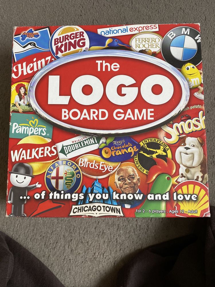 Logo quiz board game gra planszowa po angielsku