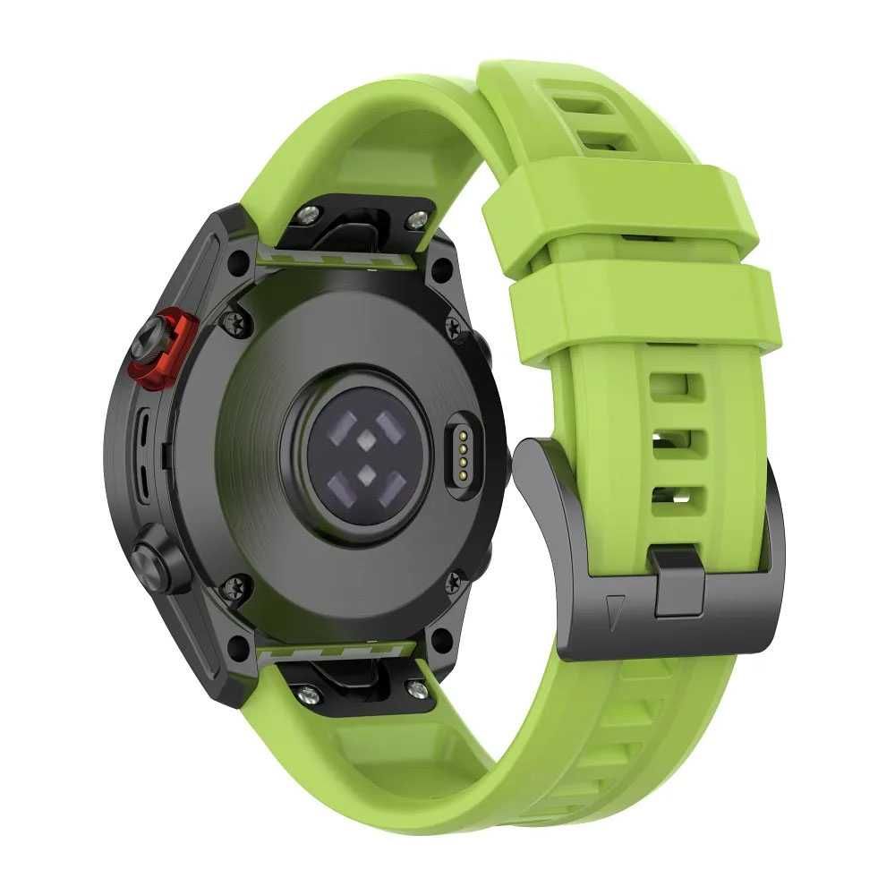 Pasek do Garmin FENIX 3, 3HR, 5X, 6X, 6X PRO, 7X, 7X PRO zielony