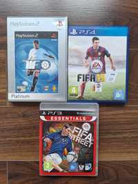 Jogos Fifa para PS3 e 4, TIF para PS2 (5 euros cada um)