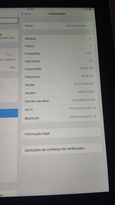 iPad wi Fi 32GB black